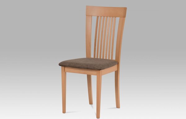 Jedálenská stolička BC-3940 látka / drevo Autronic Buk