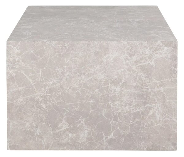 MUZZA Konferenčný stolík CERNOS 60 x 40 cm béžový