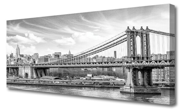 Obraz na plátne Most architektúra 125x50 cm