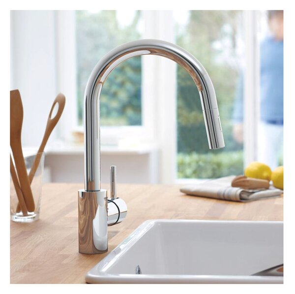 GROHE Concetto - Páková drezová batéria, chróm 31483002