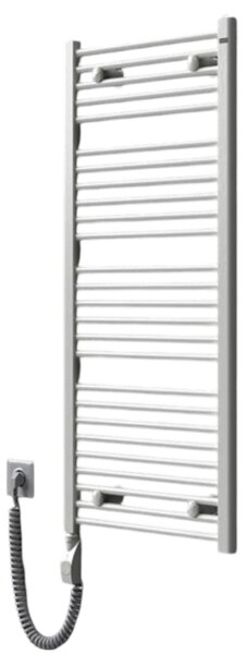 BPS-koupelny Elektrický kúpeľňový radiátor Thermos E 1DR-02, pripojenie typ 02, 50x54 cm, biela RAL 9016