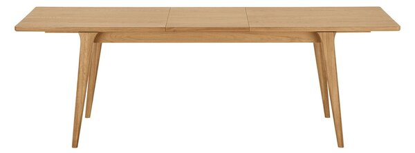 MUZZA Rozkladací jedálenský stôl WINRA 180 (230) x 90 cm prírodný