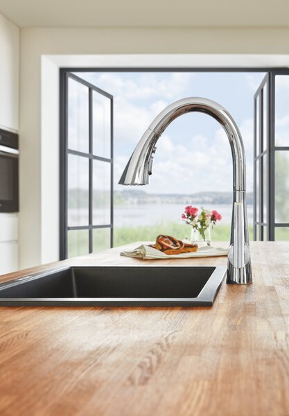 GROHE Zedra - Páková drezová batéria, chróm 32294002