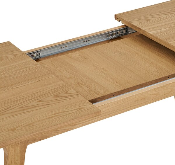 MUZZA Rozkladací jedálenský stôl WINRA 180 (230) x 90 cm prírodný