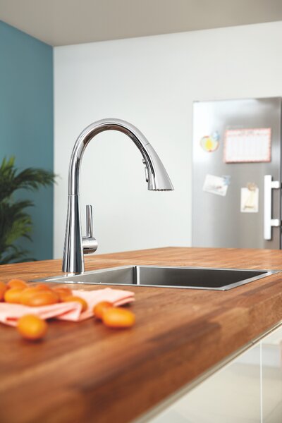 GROHE Zedra - Páková drezová batéria, chróm 32294002