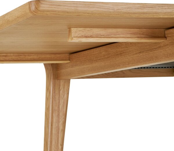 MUZZA Rozkladací jedálenský stôl WINRA 180 (230) x 90 cm prírodný