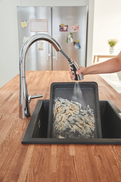 GROHE Zedra - Páková drezová batéria, chróm 32294002