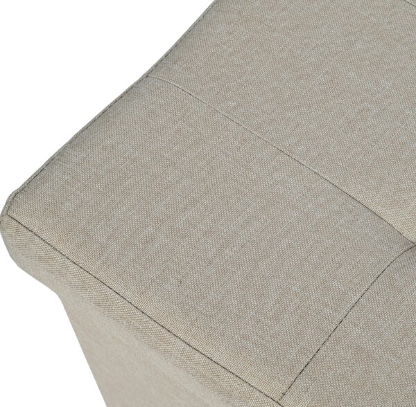 ÚLOŽNÝ BOX NA SEDENIE, textil, kompozitné drevo, 76/38/38 cm Carryhome - Kreslá