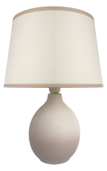 - Dizajnová stolná lampa ROMA FARBA: sivá