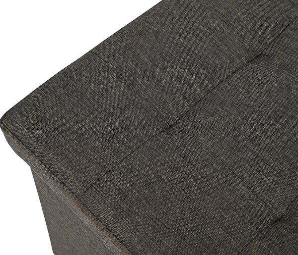 ÚLOŽNÝ BOX NA SEDENIE, textil, kompozitné drevo, 38/38/38 cm Carryhome - Kreslá