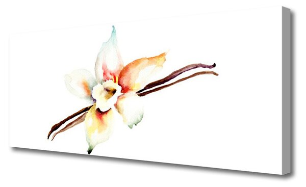 Obraz na plátne Kvet umenie 125x50 cm