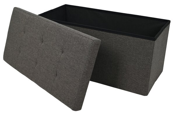 ÚLOŽNÝ BOX NA SEDENIE, textil, kompozitné drevo, 76/38/38 cm Carryhome - Kreslá