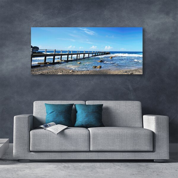 Obraz na plátne Oceán pláž príroda 125x50 cm