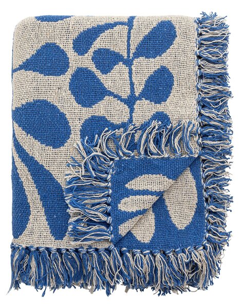 MUZZA Deka Meaira 160 x 130 cm modro-biely