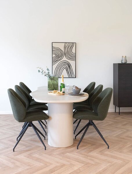 MUZZA Obraz PARLI II 60 x 90 cm čierno-béžový