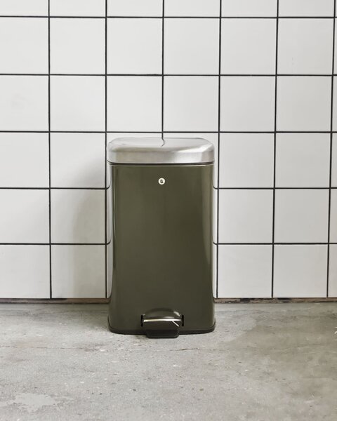 MUZZA Odpadkový kôš TORS 20L zelený