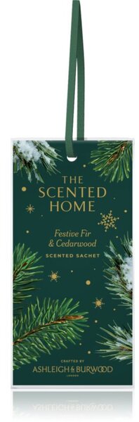 Ashleigh & Burwood London The Scented Home Festive Fir & Cedarwood vonné vrecúško 1 ks