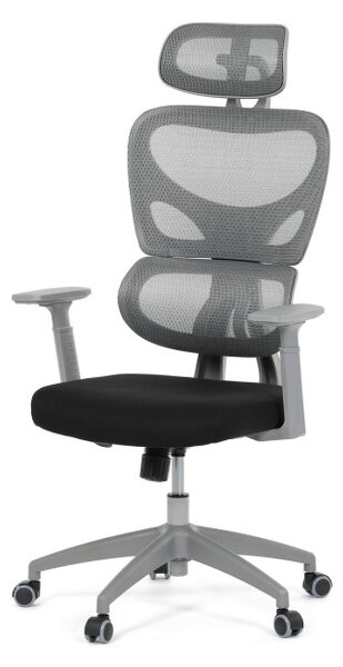 Kancelárska stolička sivá KA-K2081 GREY