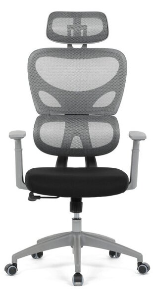 Kancelárska stolička sivá KA-K2081 GREY