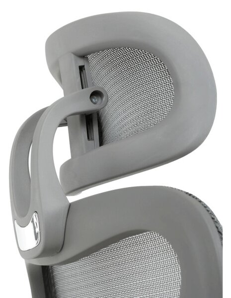 Kancelárska stolička sivá KA-K2081 GREY