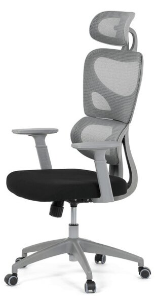 Kancelárska stolička sivá KA-K2081 GREY