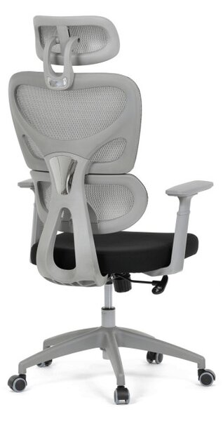 Kancelárska stolička sivá KA-K2081 GREY