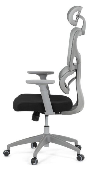 Kancelárska stolička sivá KA-K2081 GREY