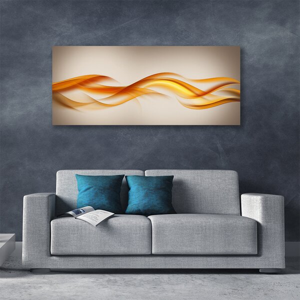 Obraz Canvas Abstrakcia vlny art umenie 125x50 cm