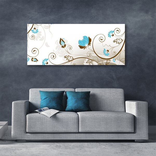 Obraz Canvas Abstrakcia umenie 125x50 cm