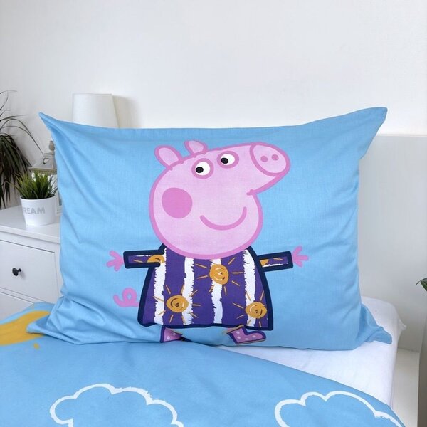 Jerry Fabrics Svietiace obliečky Prasiatko Peppa Pig - 140 x 200 cm / 70 x 90 cm