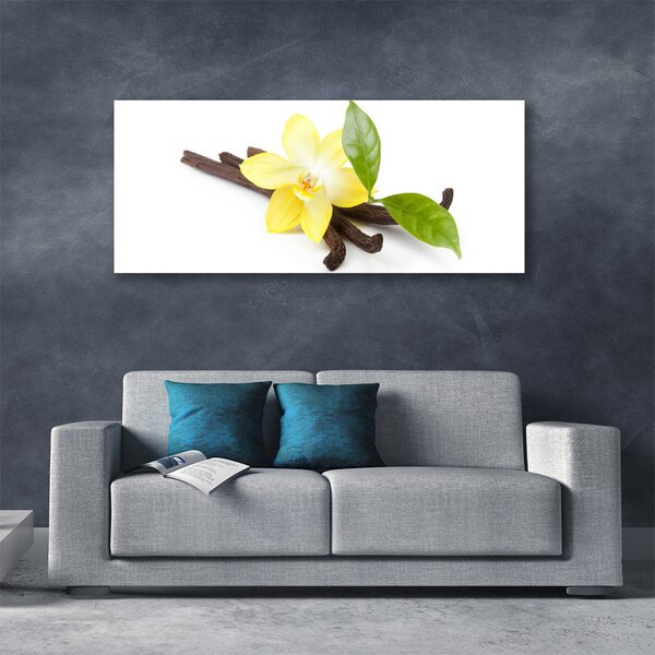 Obraz Canvas Vanilka listy rastlina 125x50 cm