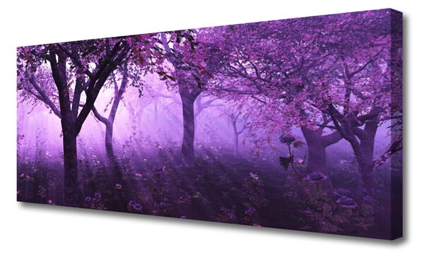 Obraz Canvas Stromy rastlina príroda 125x50 cm