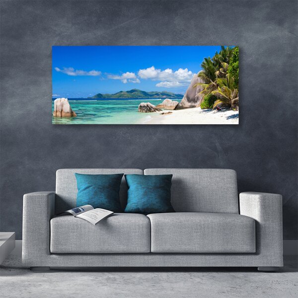 Obraz na plátne Oceán pláž príroda 125x50 cm