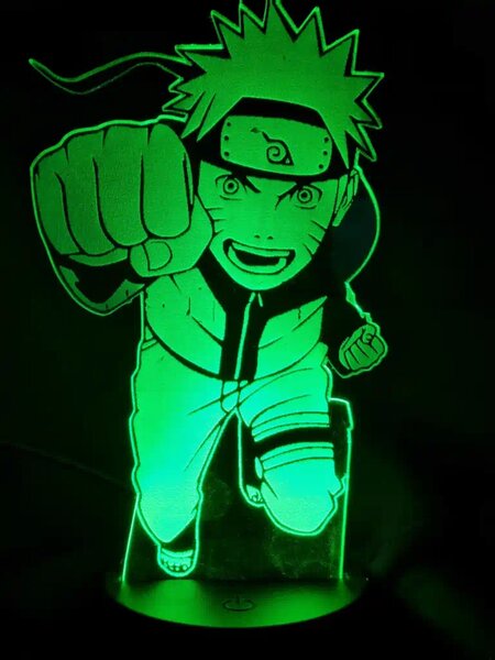 3Dmix 3D-MTV100 - Motív pre 3D LED nočnú lampu - Naruto