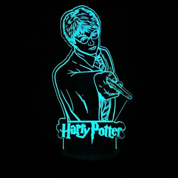 3Dmix 3DL-BSC054 – 3D LED nočná lampa - Harry Potter