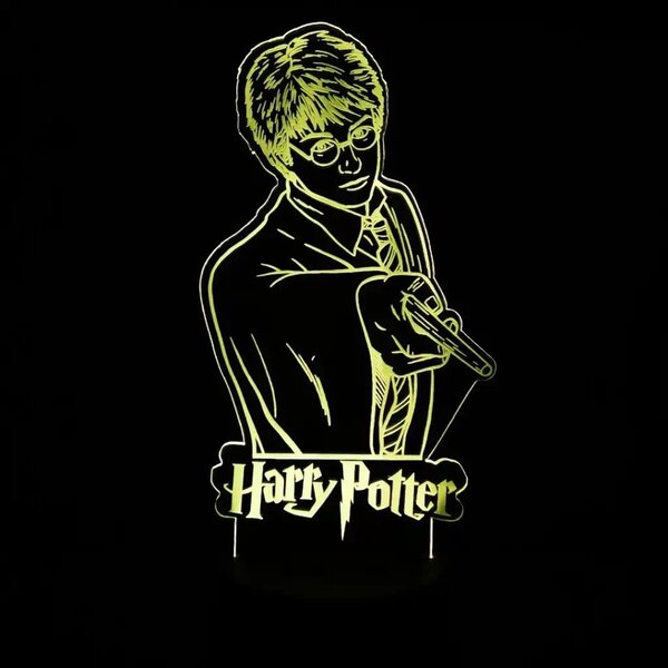 3Dmix 3DL-BSC054 – 3D LED nočná lampa - Harry Potter