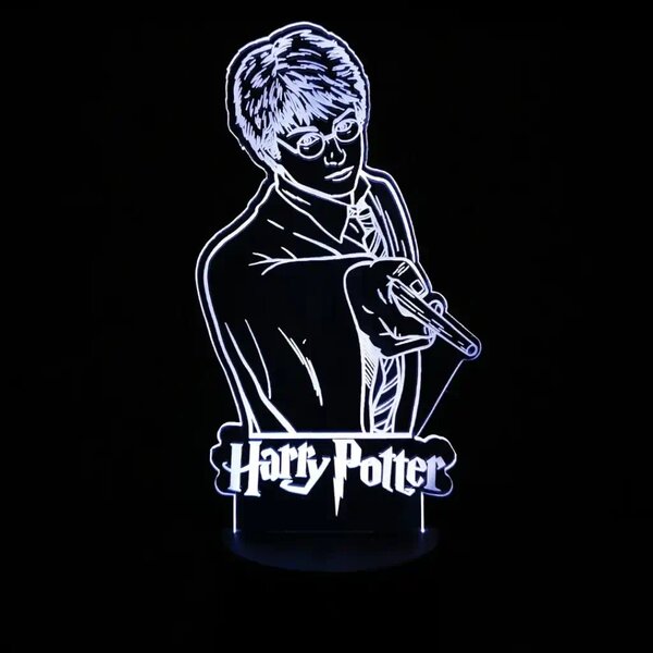 3Dmix 3DL-BSC054 – 3D LED nočná lampa - Harry Potter
