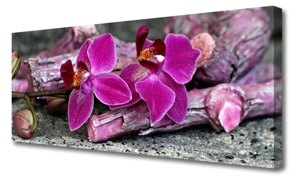Obraz Canvas Drevo kvety rastlina príroda 125x50 cm