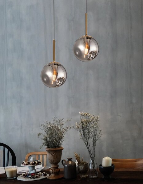 LED luster Spada 15 chróm