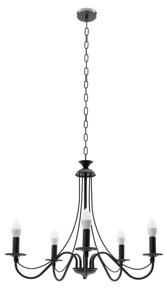 TooLight Stropné svietidlo Rustic čierne