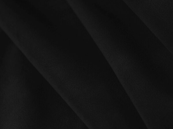 MUZZA Dvojlôžková posteľ Cire S nožičkami Bez úložného priestoru 140 x 200 cm Zamat Čierna