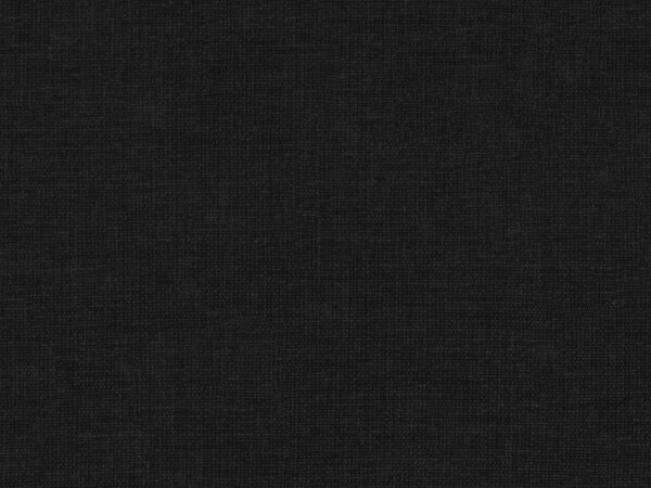 MUZZA Dvojlôžková posteľ Eneli Bez úložného priestoru 140 x 200 cm Štrukturovaná látka Čierna