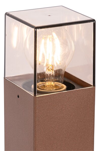 Inteligentná stojaca vonkajšia lampa hrdzavohnedá 70 cm vrátane Wifi P45 - Denmark