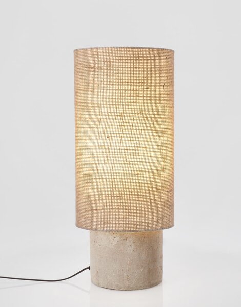 MUZZA Stolná lampa Donad Ø23x54,5h béžová