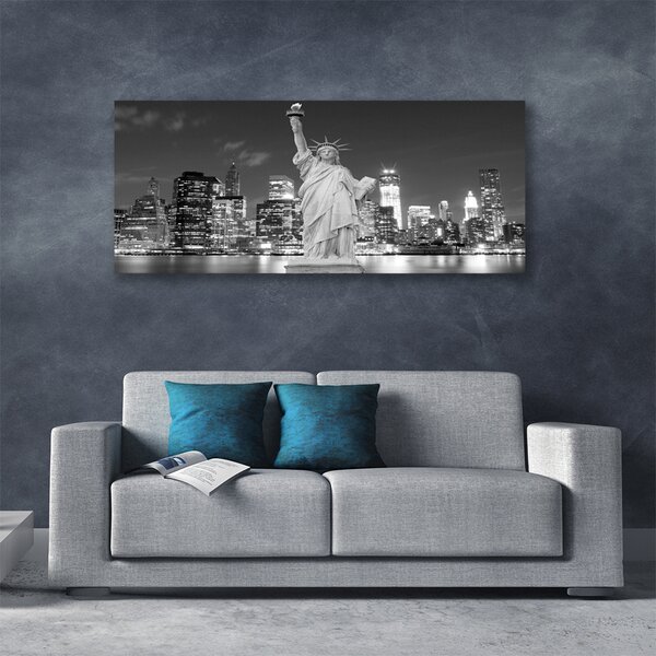 Obraz na plátne Socha slobody new york 125x50 cm