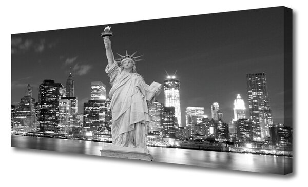 Obraz na plátne Socha slobody new york 125x50 cm
