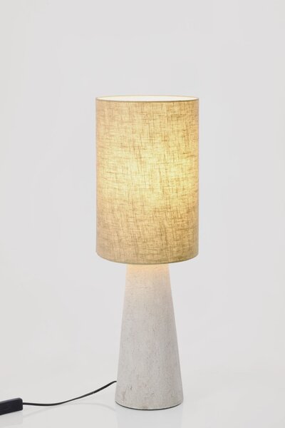 MUZZA Stolná lampa Meere Ø22x65,5h béžová