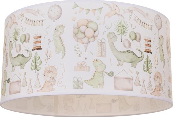 Detské stropné svietidlo KIDS ROOM 1xE27/60W/230V priemer 40 cm dinosaurus