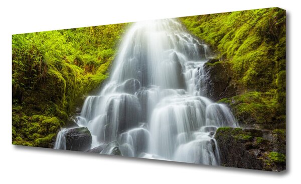 Obraz na plátne Vodopád príroda 125x50 cm