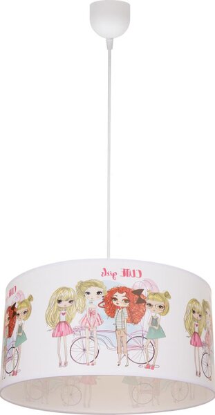 Detský luster GIRLS VIBES 1xE27/60W/230V pr. 40 cm pre dievčatá